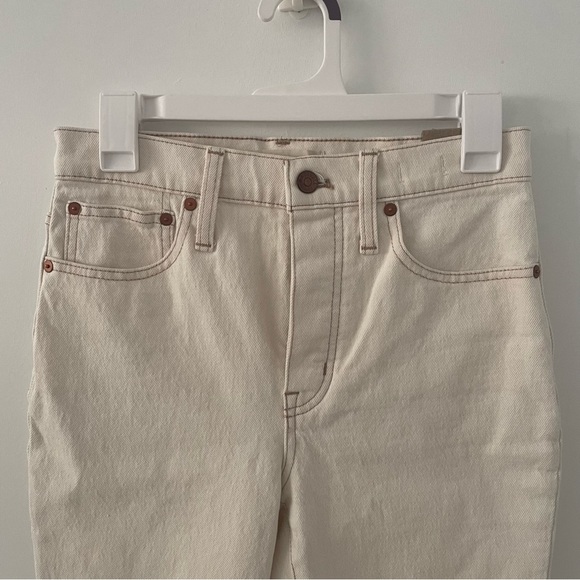 MADEWELL Slim Demi-Boot Jeans in Vintage Canvas Wash - Limited Edition NWT - Picture 9 of 13